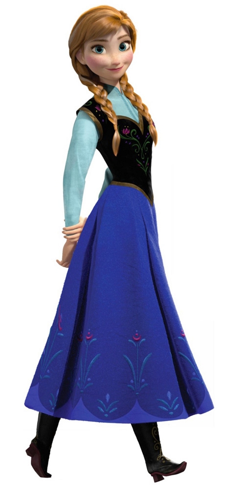 Reference Anna from Frozen