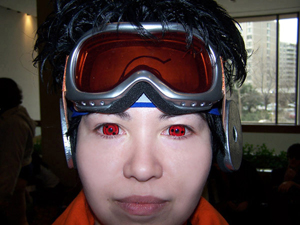 My Obito Cosplay with Sharingan Lenses by 9mm SFX